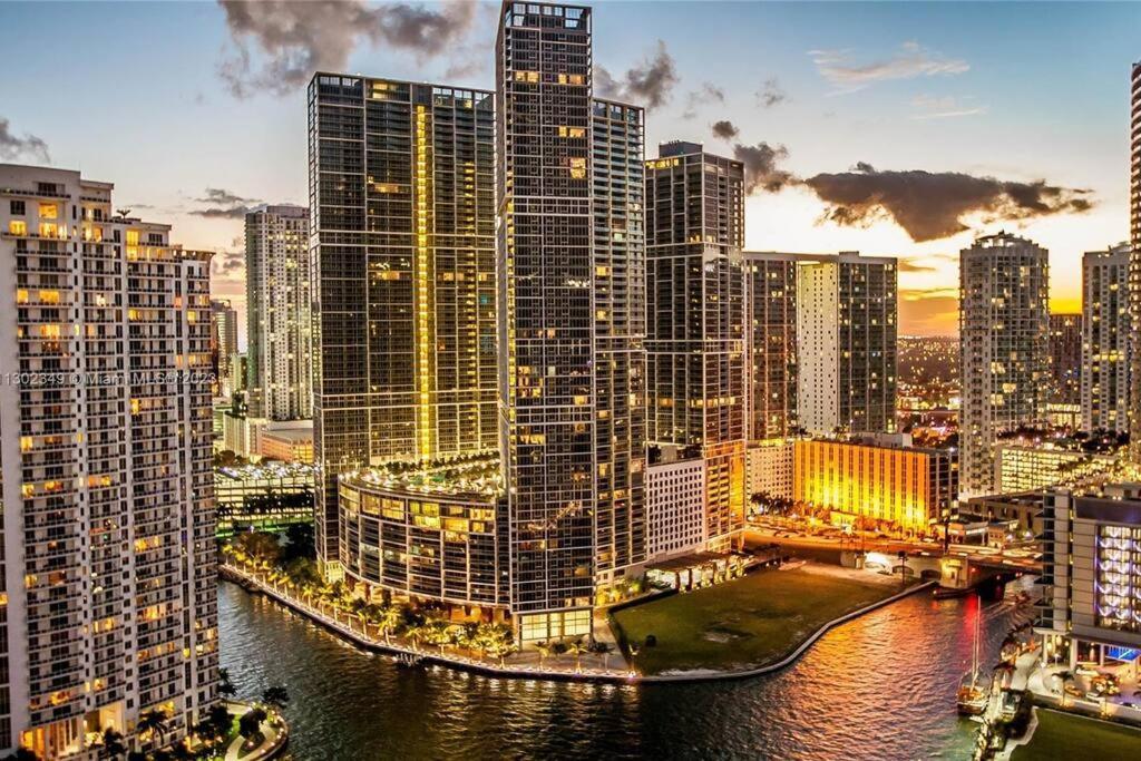 דירות מיאמי Icon Luxury 34Th Floor Amazing Oceanview, Brickell מראה חיצוני תמונה